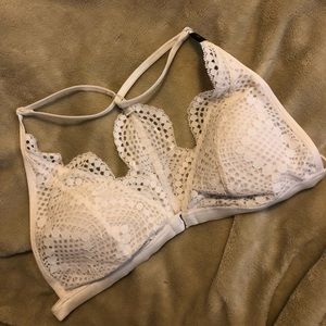 Victoria’s Secret White lacy bralette
